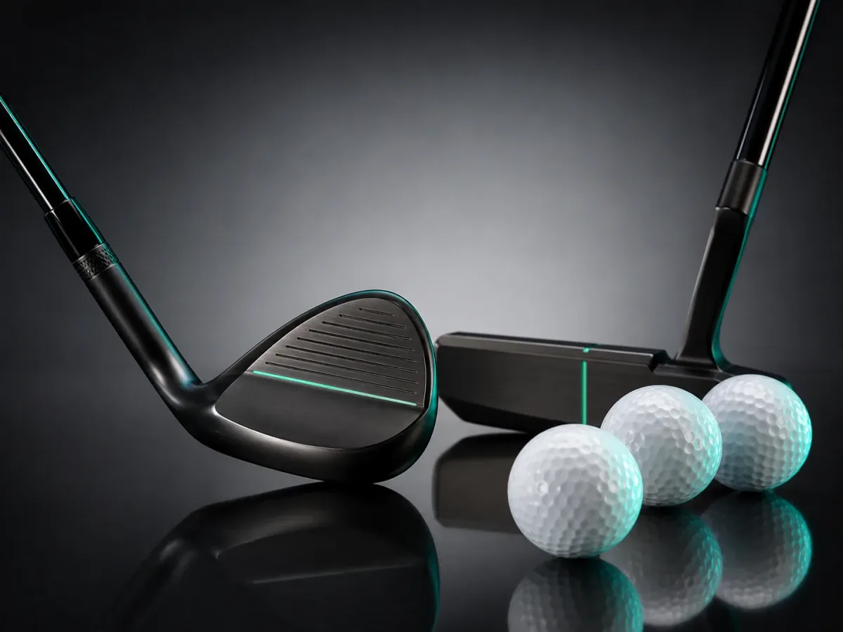 Perfect Golf equipment under measurement